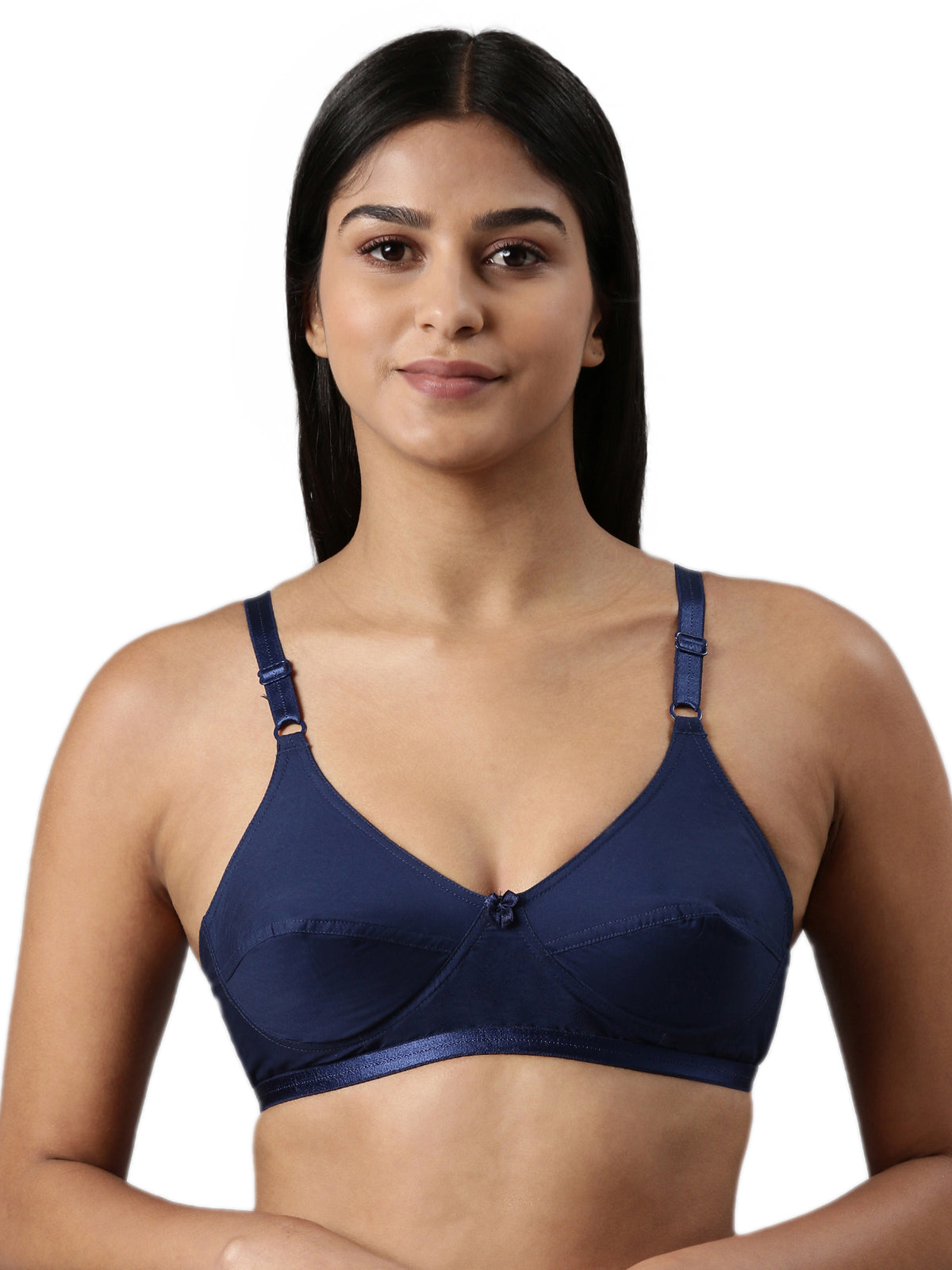 blossom-a6 thin-blue1-Woven Cotton-everyday bra