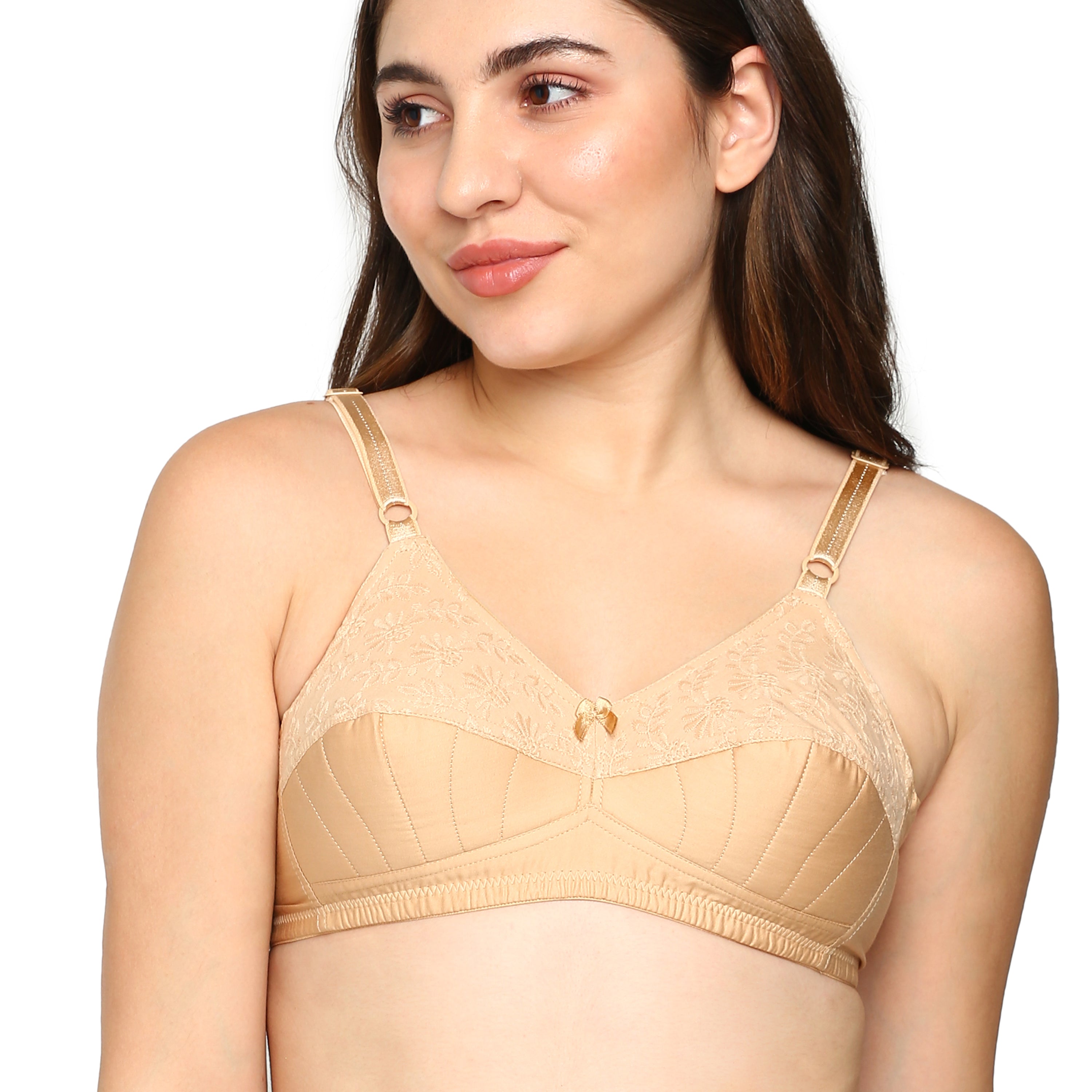 blossom-hako lift-skin1-woven cotton-support bra