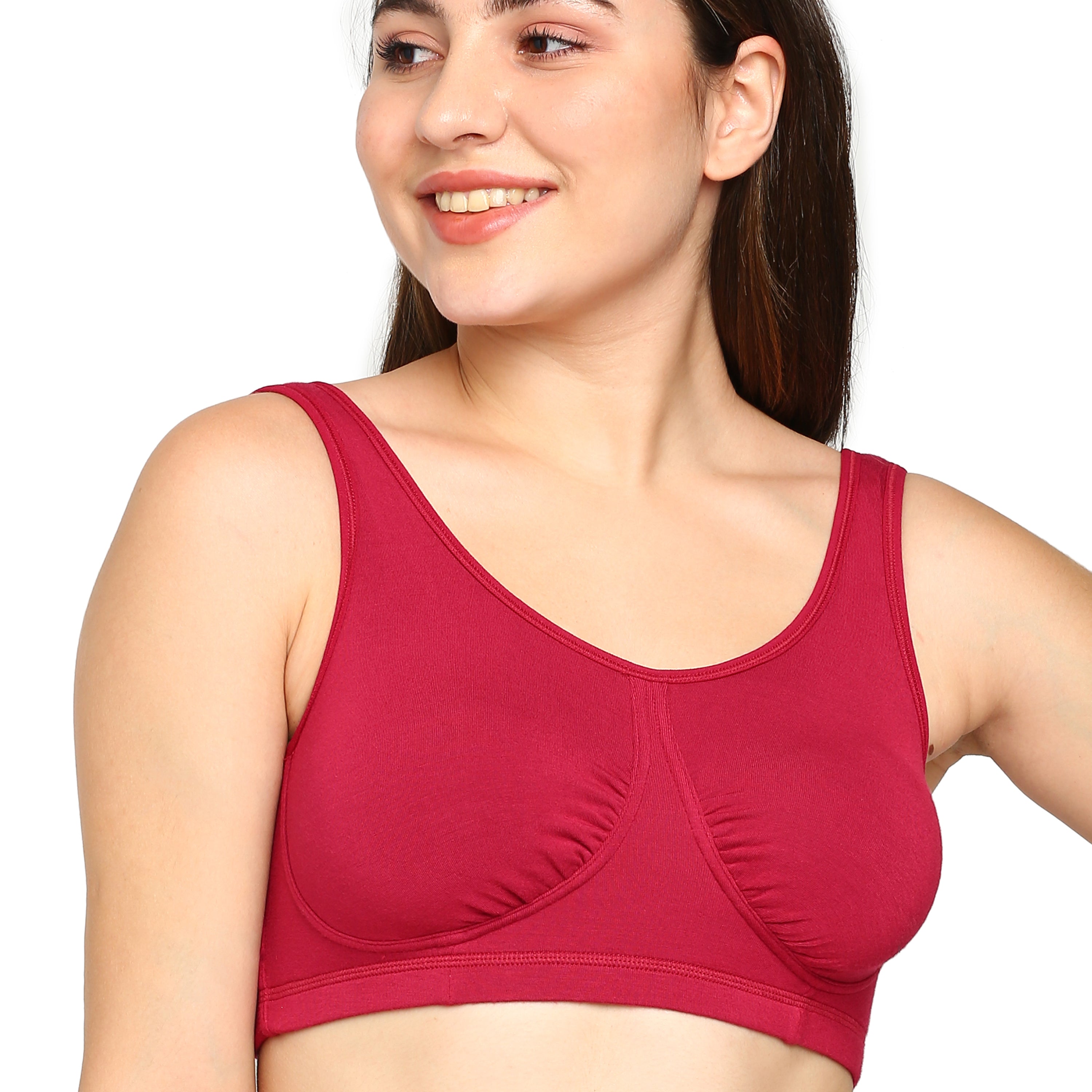 blossom-night bra-red wine1-Slip-On-utility based bra