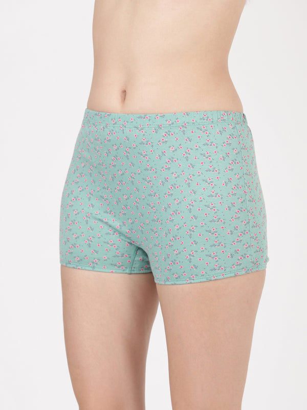 Printed Shorty - Soft Cotton & Stylish Prints Pack of 3