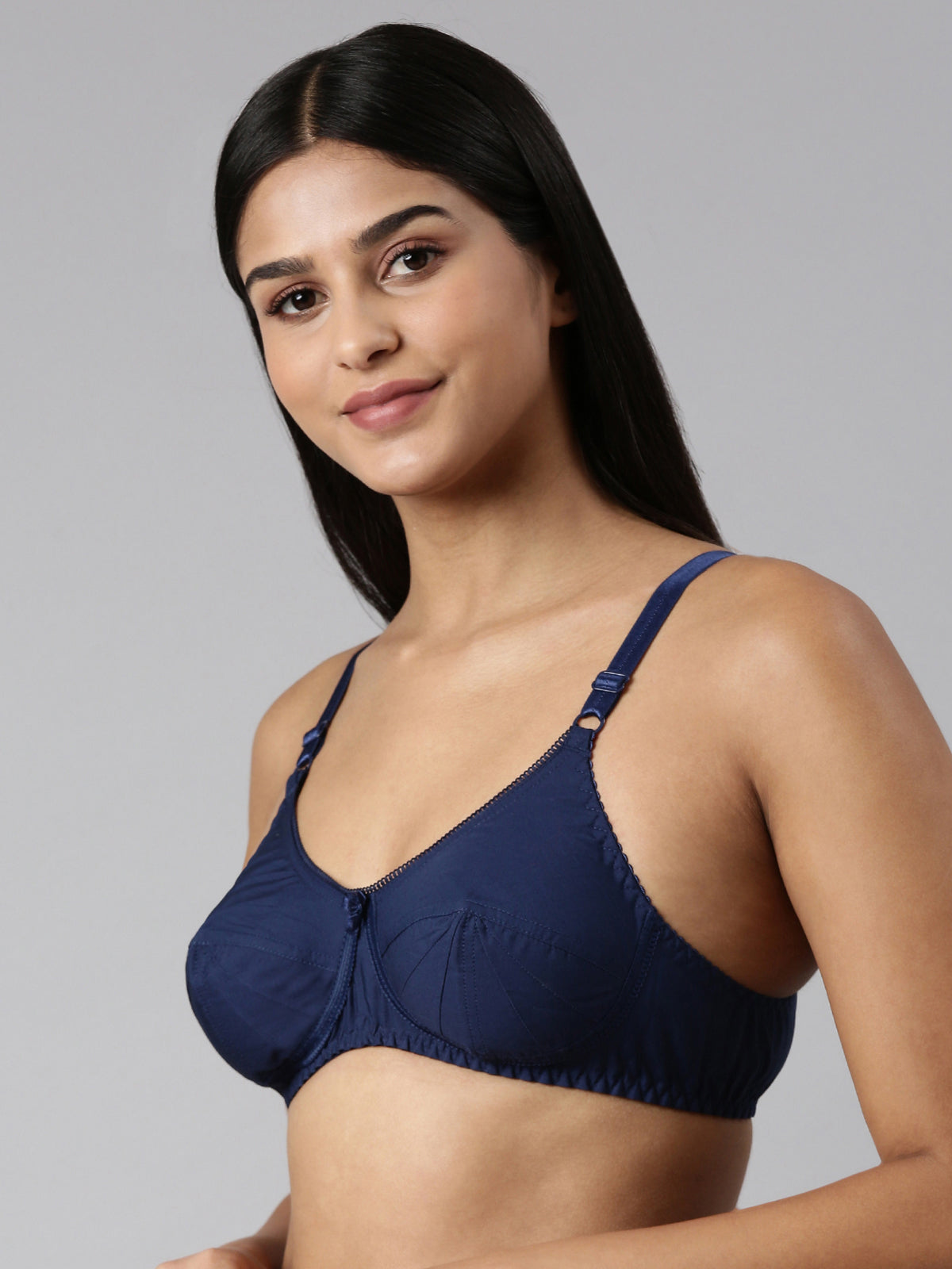 blossom-saree bra-blue3-woven cotton-everyday