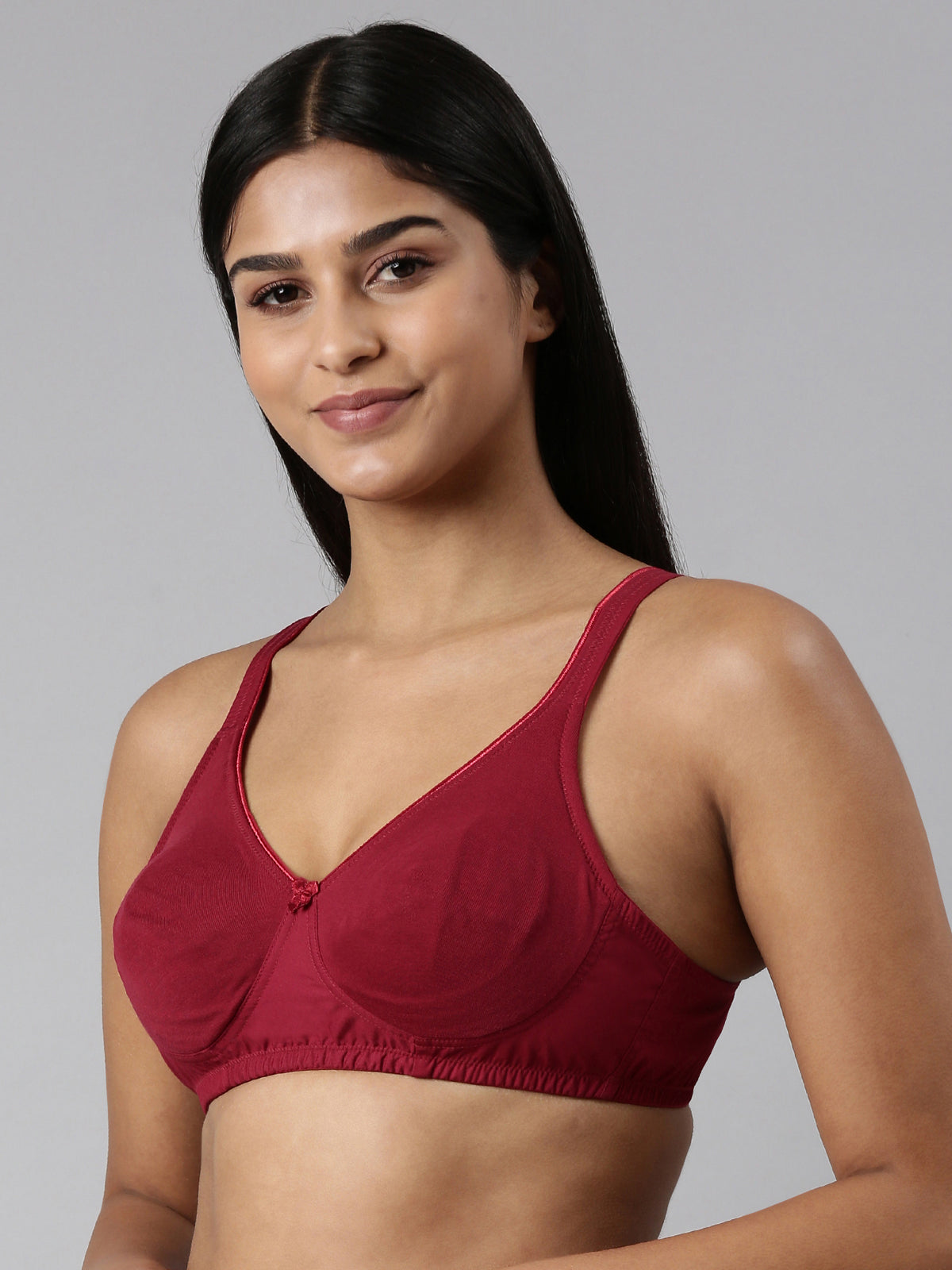 blossom-circlet-maroon2-woven knitted-support bra