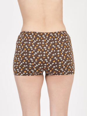 Printed Shorty - Soft Cotton & Stylish Prints Pack of 3