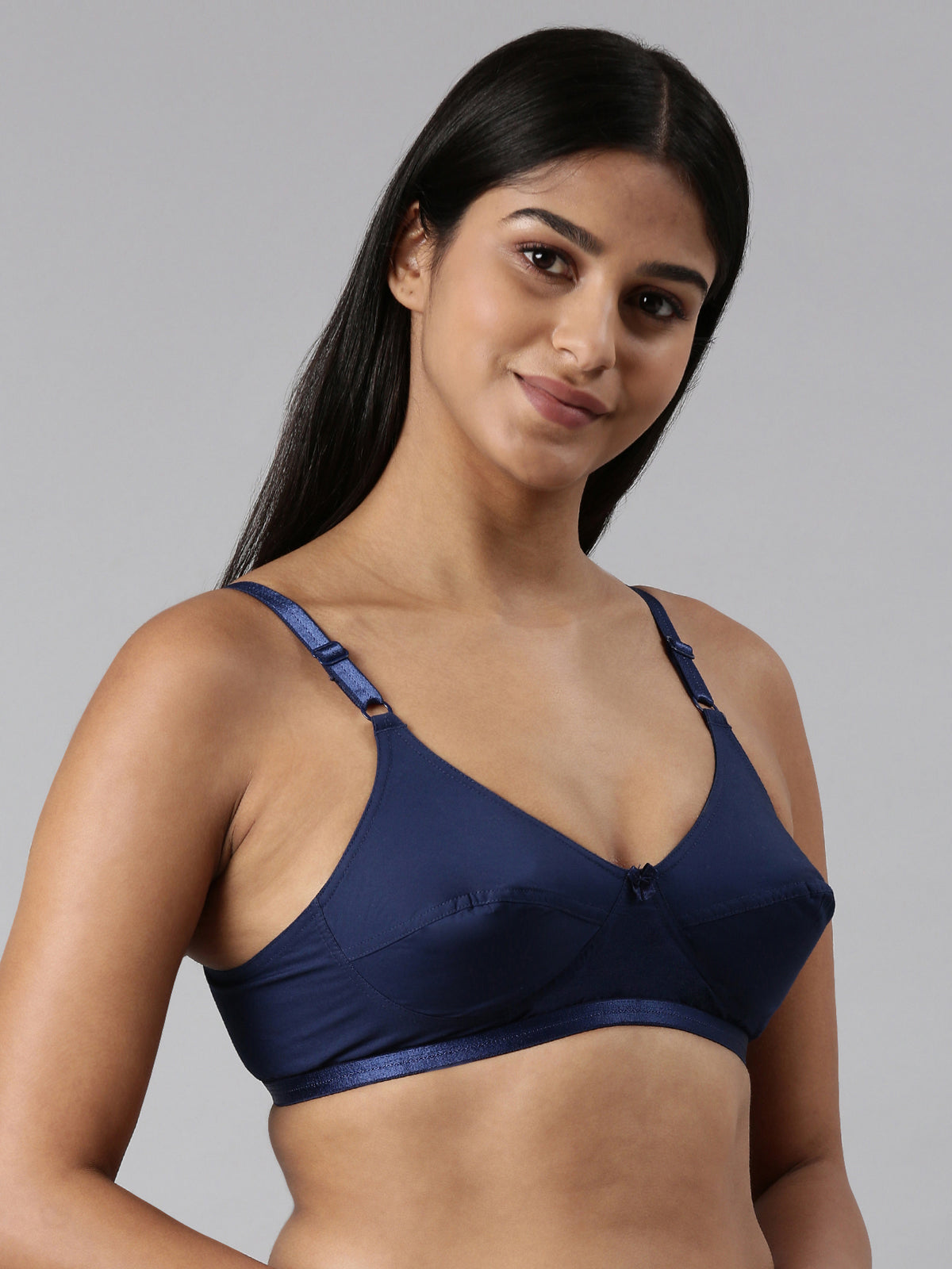 blossom-a6 thin-blue4-Woven Cotton-everyday bra