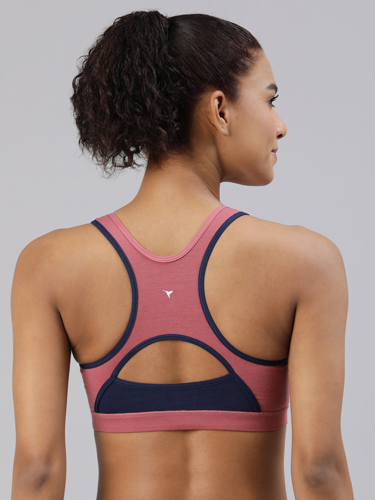 blossom-workout bra-rose gold3-Sports collection-utility based bra
