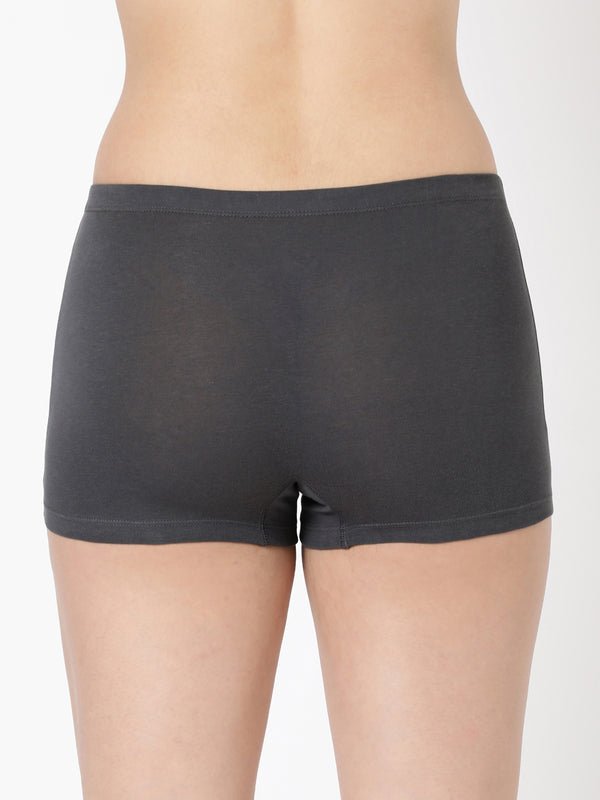 Boy Short Panties - Soft Cotton Everyday Comfort Pack of 2