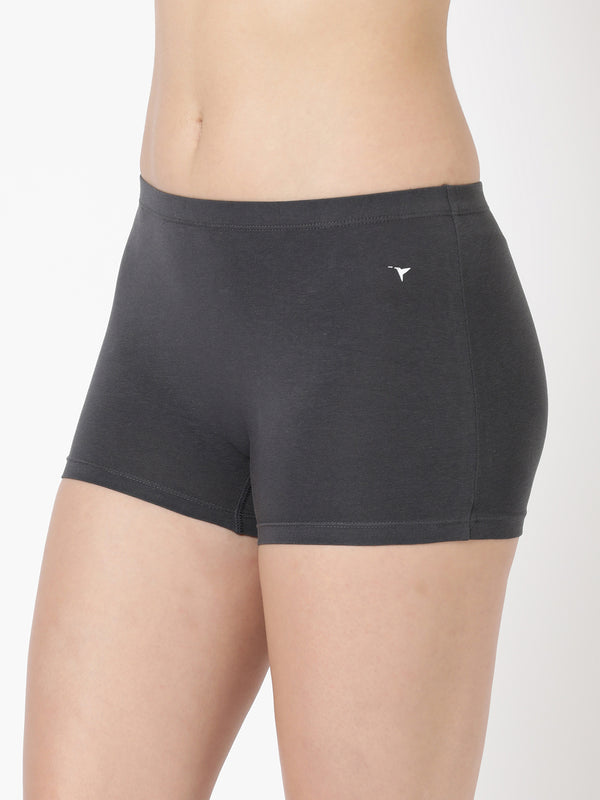 Boy Short Panties - Soft Cotton Everyday Comfort Pack of 2