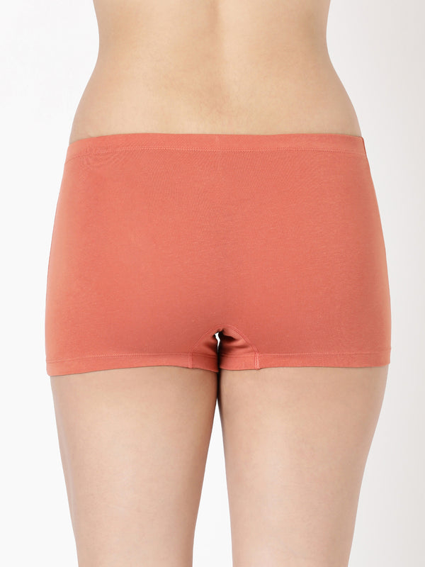Boy Short Panties - Soft Cotton Everyday Comfort Pack of 2