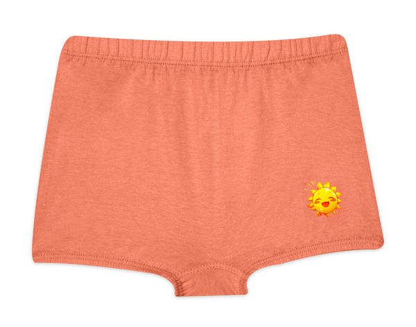 Kids Panty - Girls Shorty Plain Pack of 3