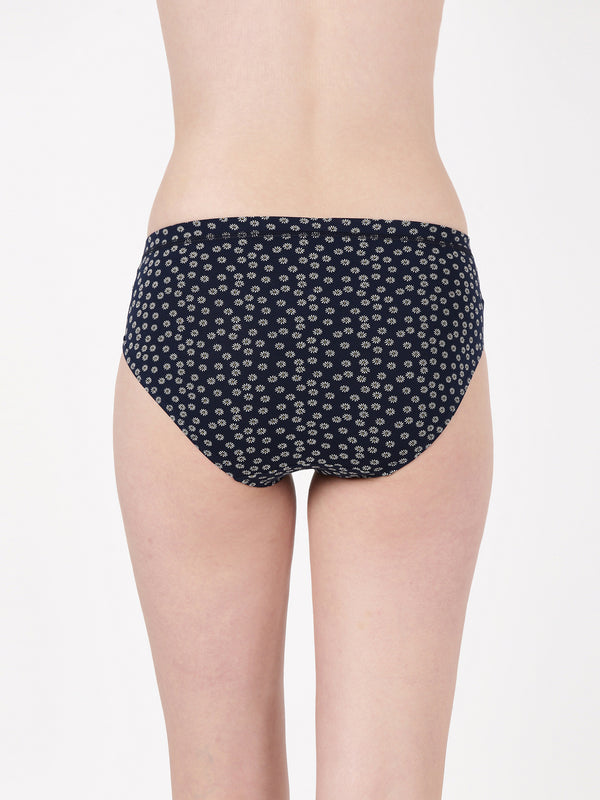 Dazzle Print - Ultra Soft Printed Modal Hipster Panty With Full Coverage And Seamless Look _Pack Of 2