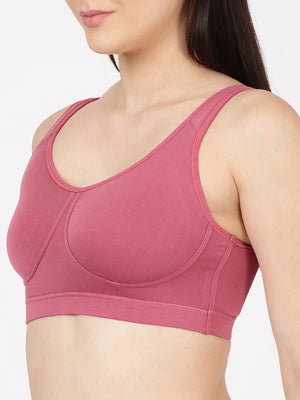 Homely Bra - Slip-On Bamboo–Modal Bra, Removable Padding, And Cushioned Straps For All-Day Comfort