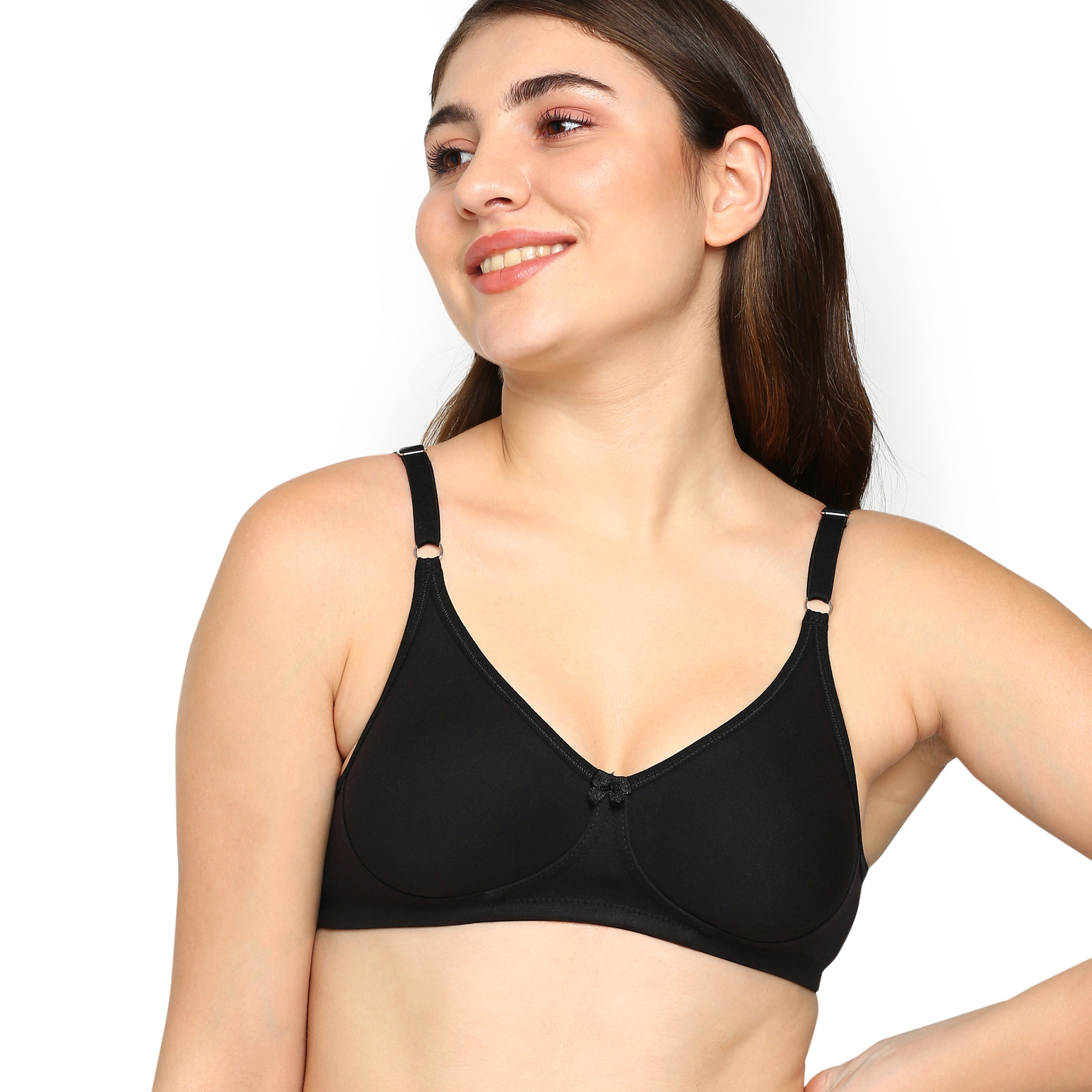 blossom-Lara bra-black1-knitted-everyday