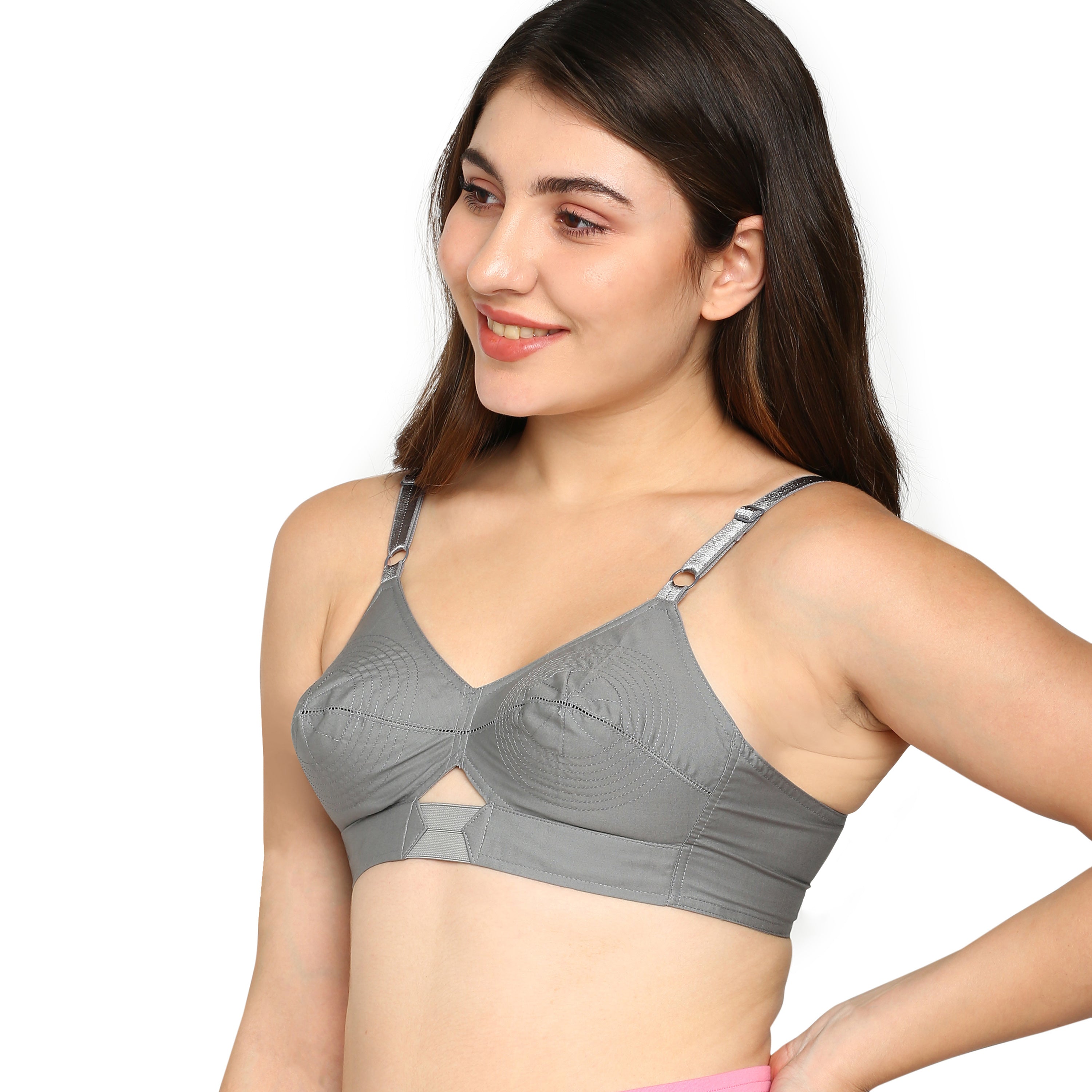 blossom-priyasajini-dark grey2-Woven cotton-everyday bra