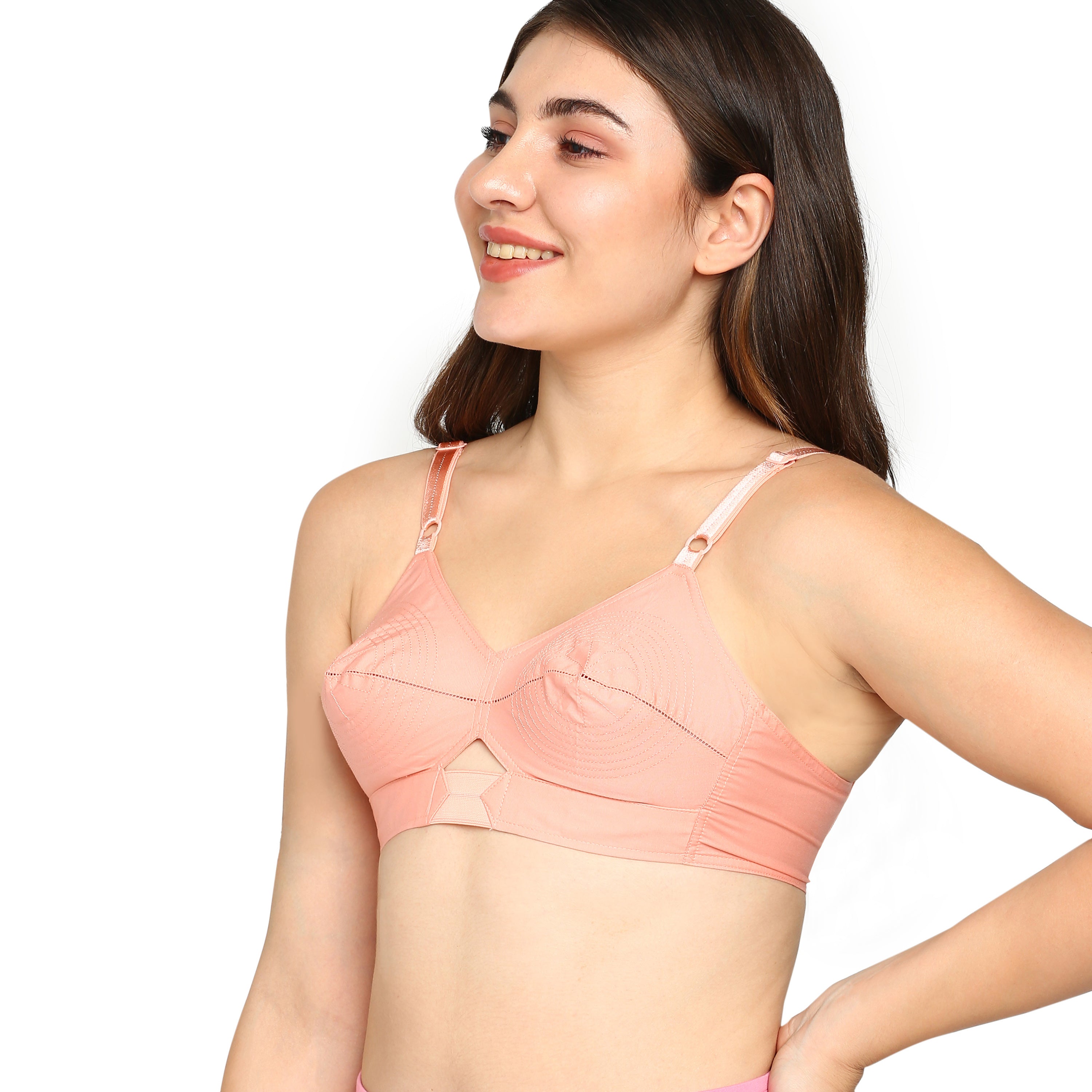 blossom-priyasajini-peach2-Woven cotton-everyday bra