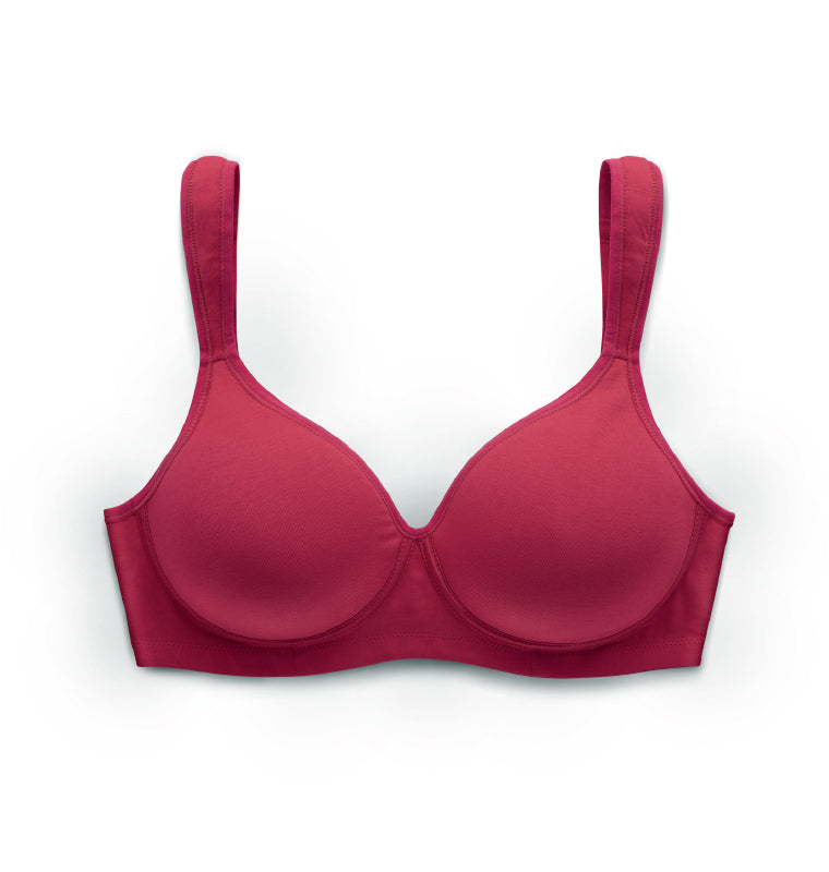 blossom-shouldering bra-medium padded full coverage-padded