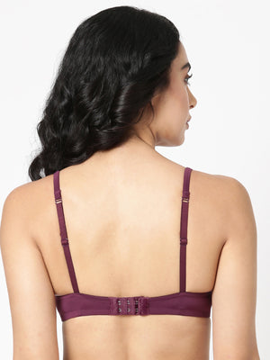 Solace - Elegant Lace Bra | Soft Polyamide Comfort with Subtle Lift