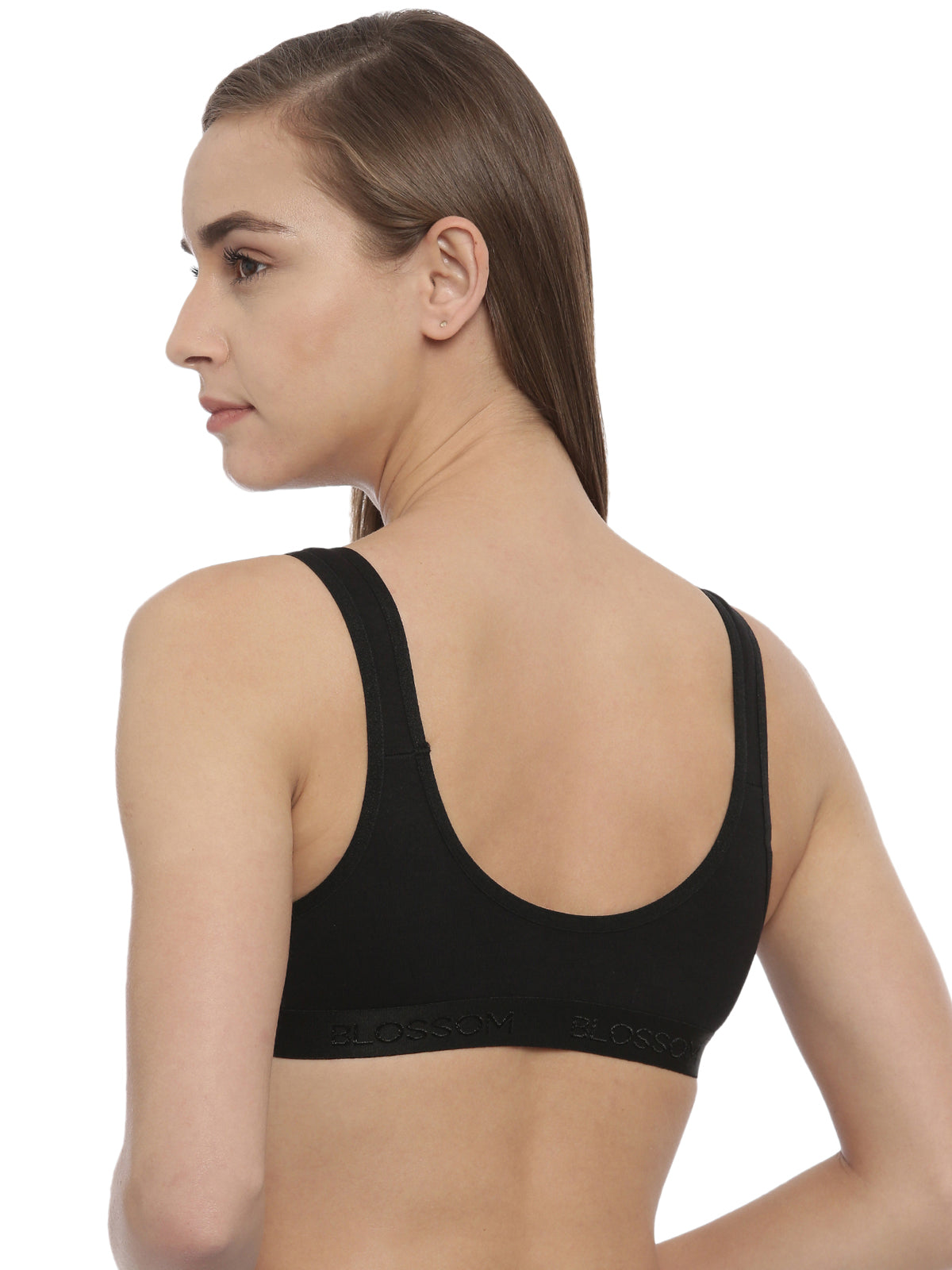 blossom-sporty bra-Pack of 2-black3-Sports collection-utility based bra