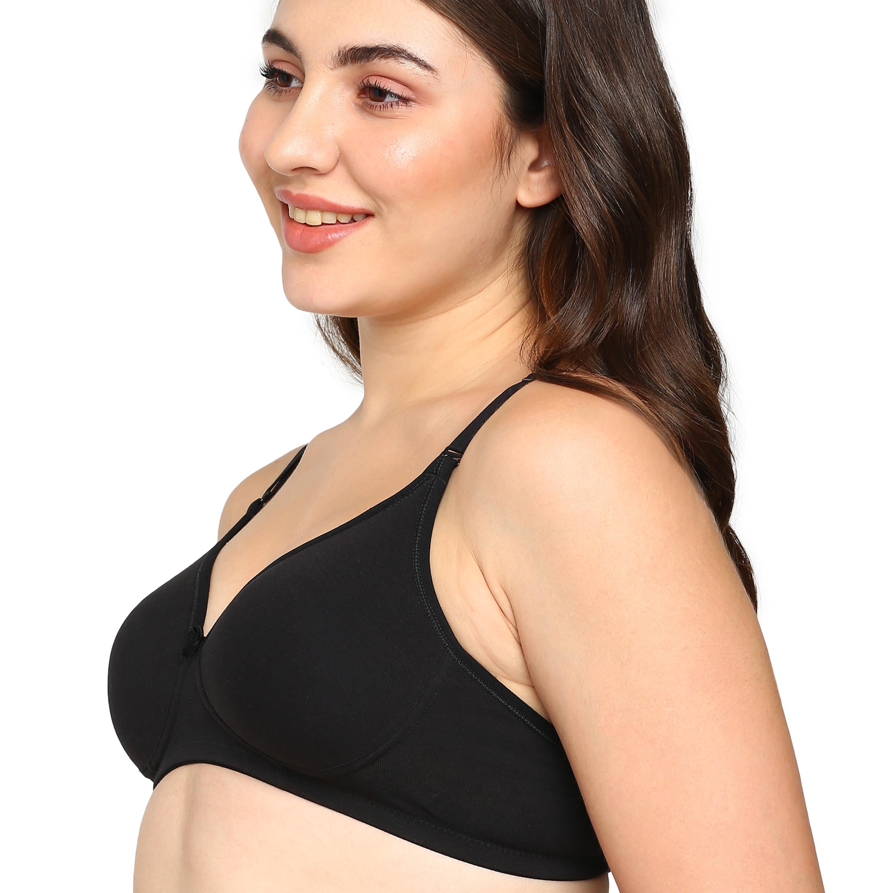 blossom-ultra thin pad-black2-Lightly padded collection-padded