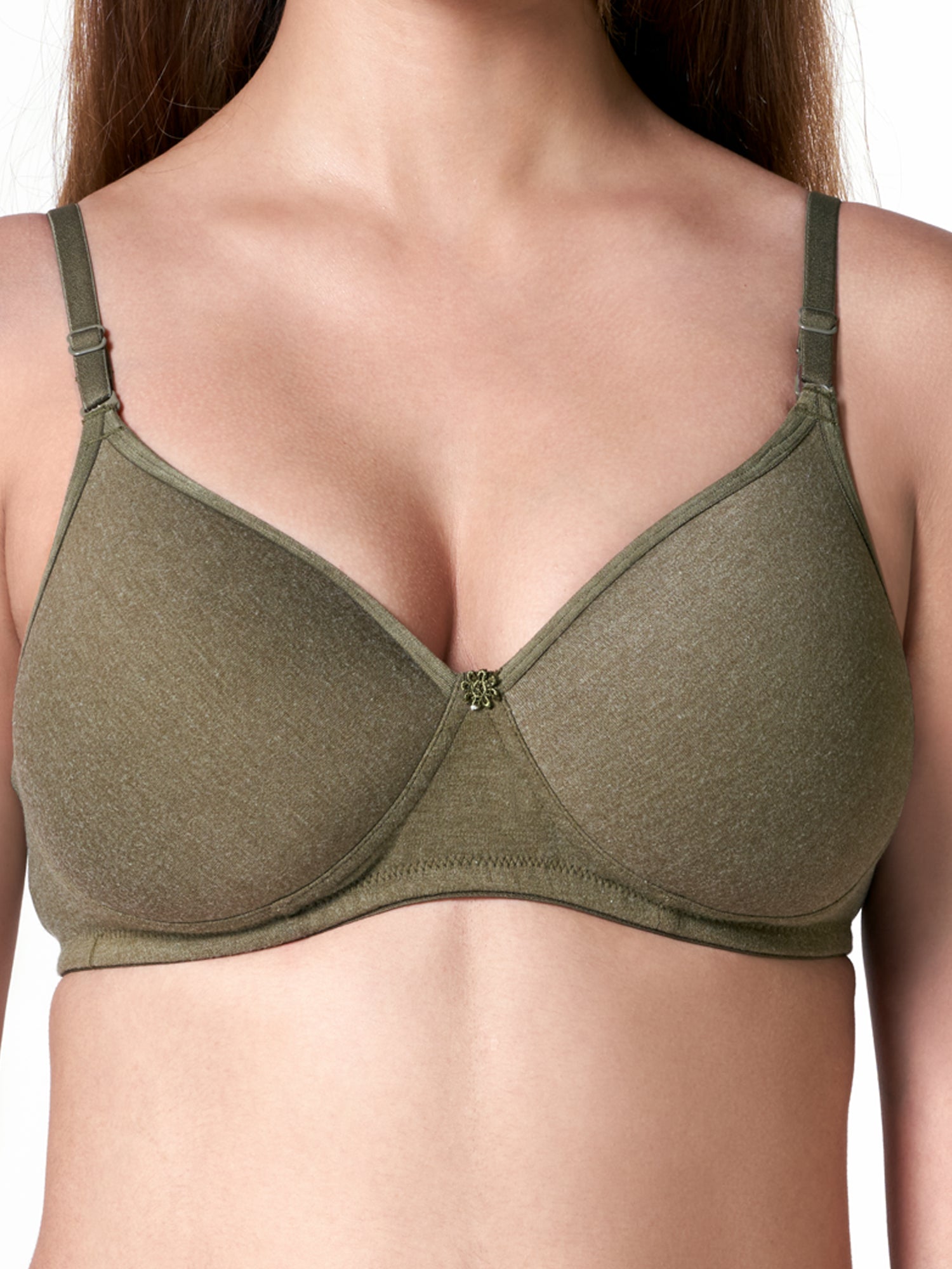 blossom-well mould-Ch melange2-thick padded-padded bra