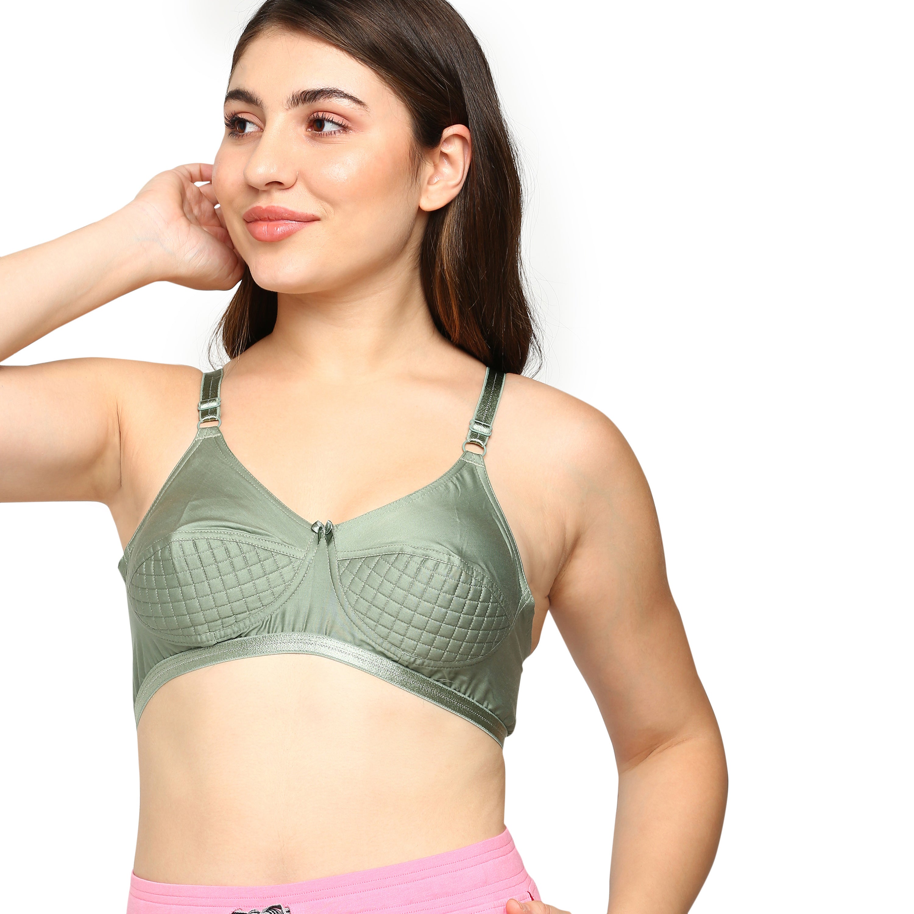 blossom-wonder lift-iceberg green1-woven cotton-support bra