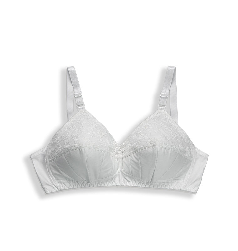 blossom-hako lift-woven cotton-support bra