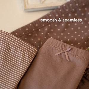 Mulberry Panty - Low Waisted Bikini For Teens Pack of 3