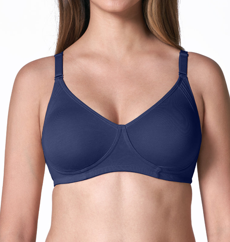 blossom-encircle bra-navy blue1-support bra
