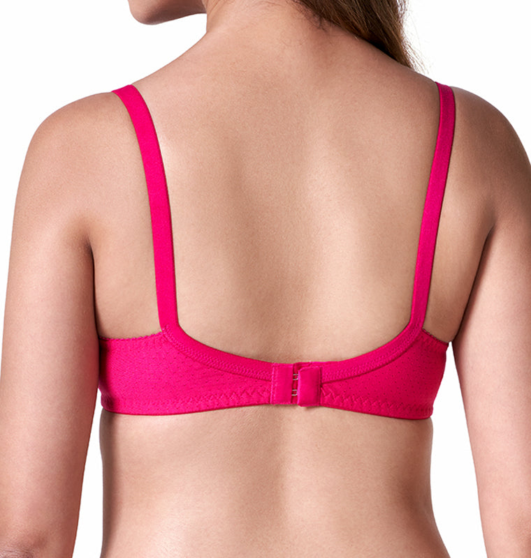 blossom-lovely pad bra-magenta3-foam padded-padded