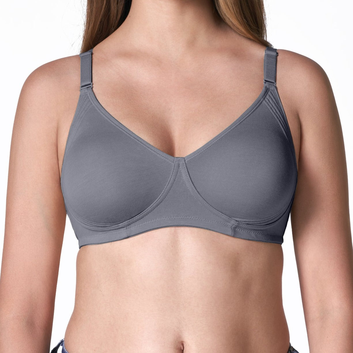 blossom-encircle bra-silver grey6-support bra