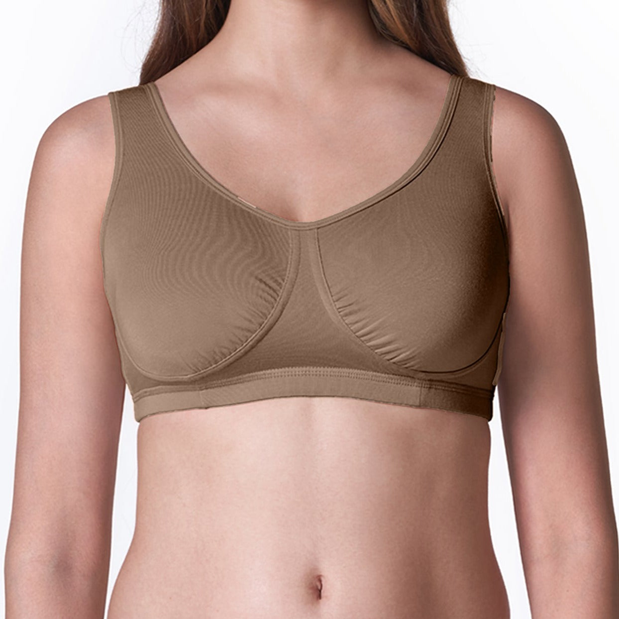 blossom-night bra-camel brown1-Slip-On-utility based bra