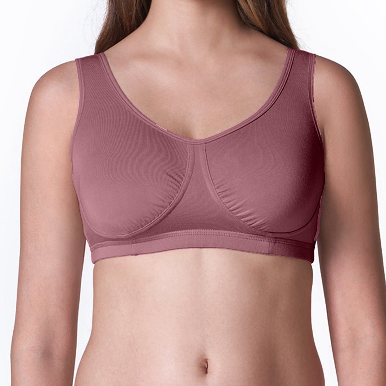 blossom-night bra-rose gold1-Slip-On-utility based bra