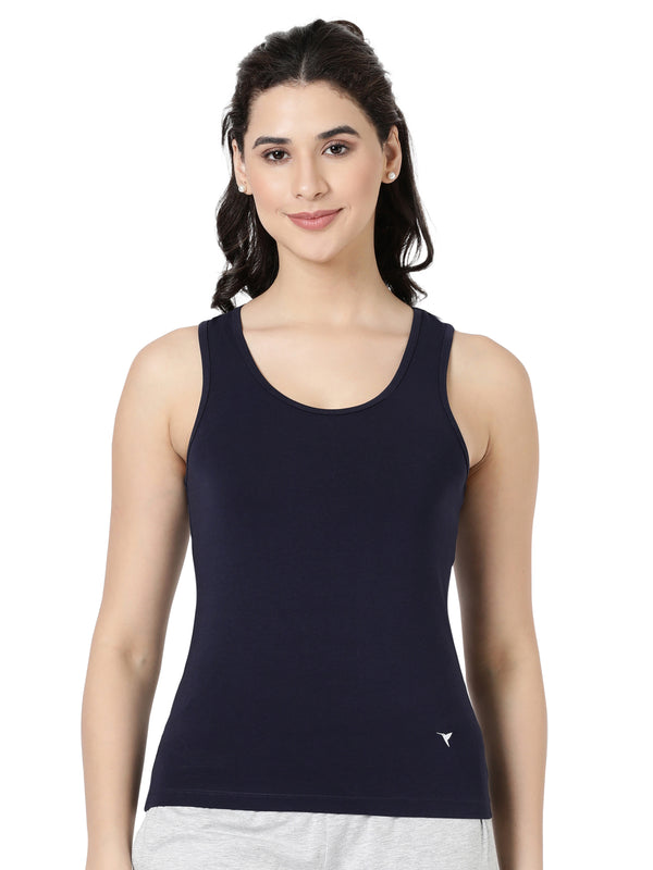 Racer Back Tank Top - Cotton Spandex Comfort Wear