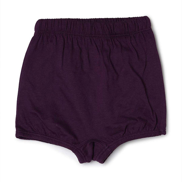 Kids Panty - Berry Shorts-Plain Pack of 3 - 100% Cotton