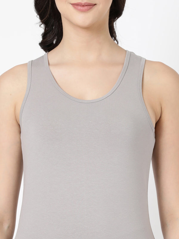Racer Back Tank Top - Cotton Spandex Comfort Wear