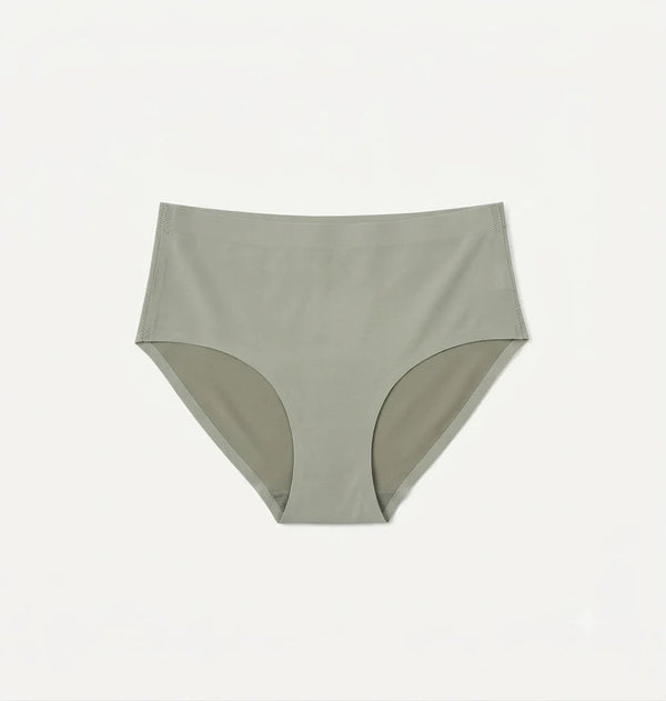 Full Bond - Bonded Seam Polyamide Panty With High-Waist And Cotton Gusset lining