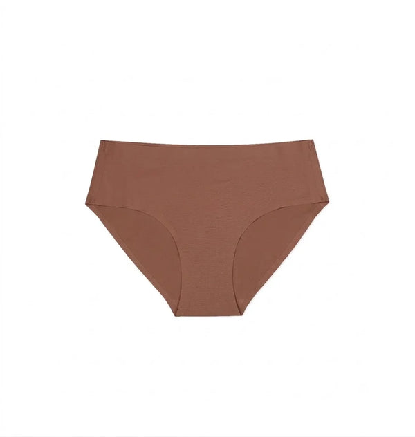 Love Bond - Bonded Seam Polyamide Panty With Mid Waist And Cotton Gusset Lining