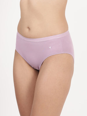 Whisper Panty - Full Coverage with Outer Elastic Soft Cotton Panty Pack of 3