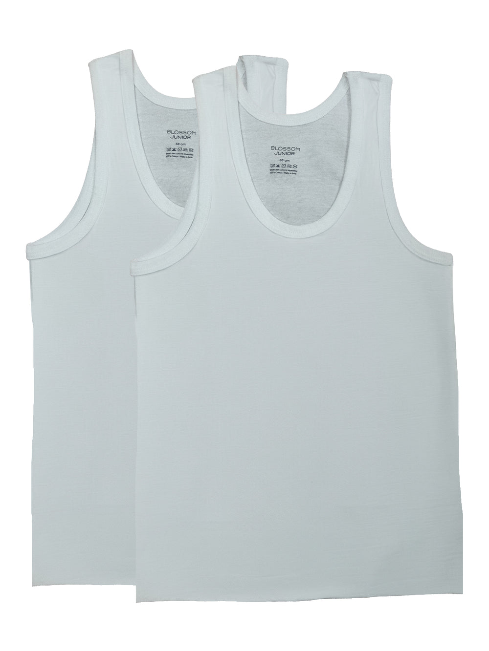 Kids-Alfa Vest - Boys Sleeveless Undershirt Pack Of 2