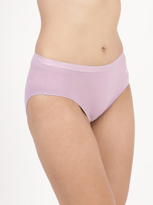 Whisper Panty - Full Coverage with Outer Elastic Soft Cotton Panty Pack of 3