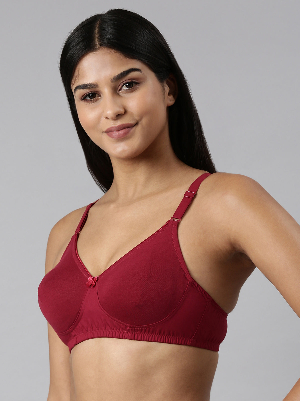 blossom-ethnic bra-maroon4-woven cotton-everyday bra