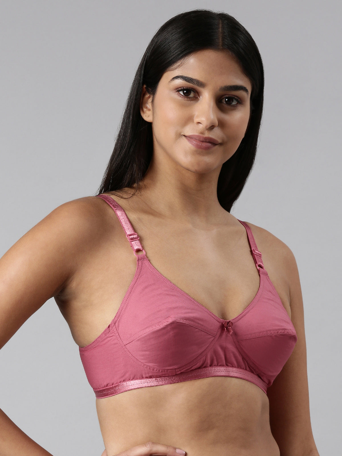 blossom-a6 thin-rose gold4-Woven Cotton-everyday bra