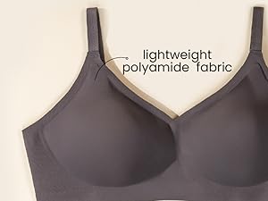 Glossy Pad - Seamless Bonded Full Coverage Bra With Removable Pads For Support And Invisible Look