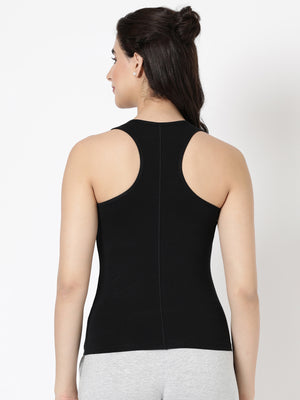 Racer Back Tank Top - Cotton Spandex Comfort Wear