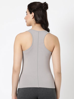Racer Back Tank Top - Cotton Spandex Comfort Wear