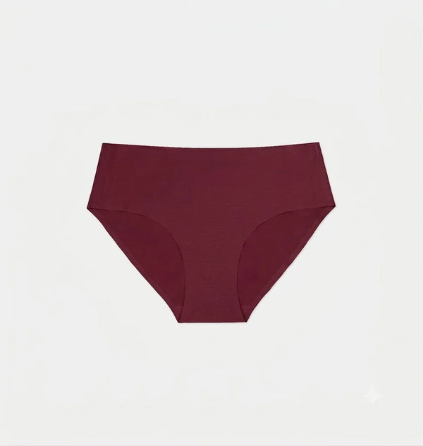 Love Bond - Bonded Seam Polyamide Panty With Mid Waist And Cotton Gusset Lining
