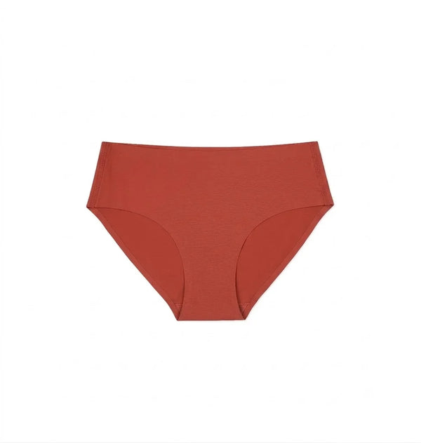 Love Bond - Bonded Seam Polyamide Panty With Mid Waist And Cotton Gusset Lining