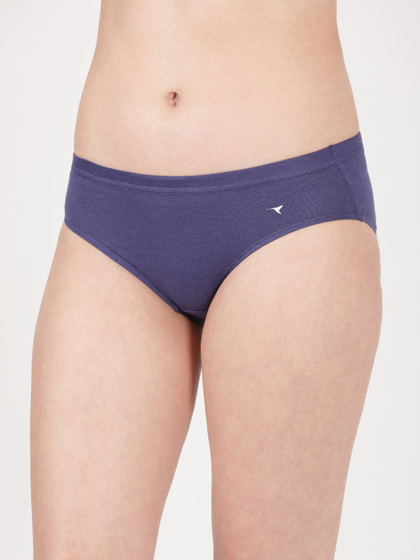 Bamboo Panty Pack Of 3 - Soft Bamboo Cotton Panty With Moisture Wicking, Antibacterial Comfort