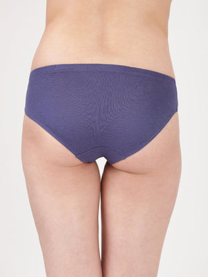 Bamboo Panty Pack Of 3 - Soft Bamboo Cotton Panty With Moisture Wicking, Antibacterial Comfort