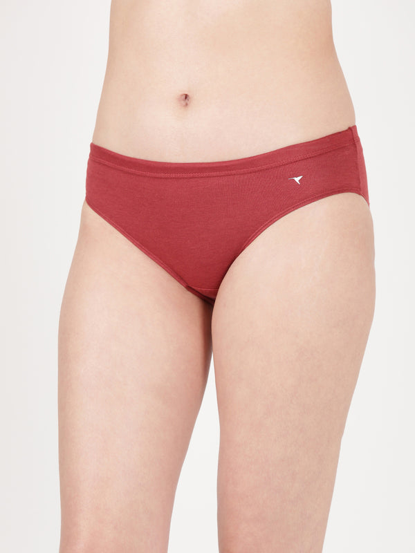 Bamboo Panty Pack Of 3 - Soft Bamboo Cotton Panty With Moisture Wicking, Antibacterial Comfort