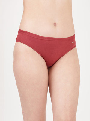 Bamboo Panty Pack Of 3 - Soft Bamboo Cotton Panty With Moisture Wicking, Antibacterial Comfort